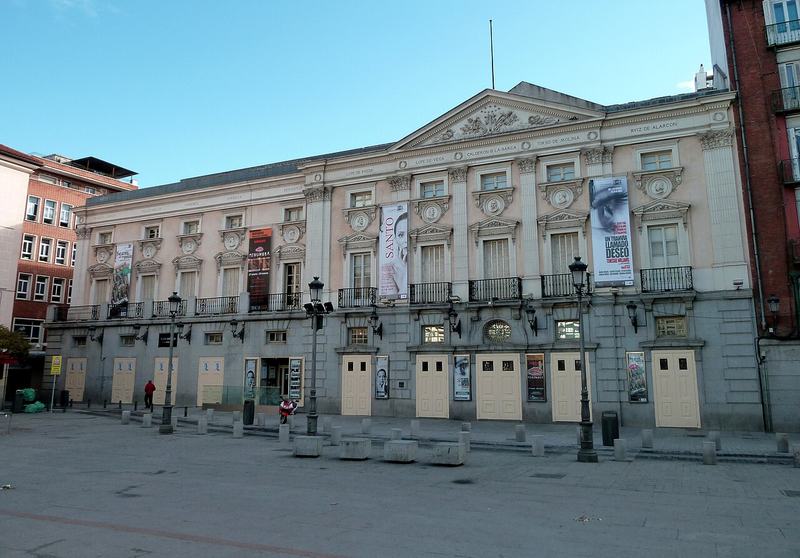 Fachada del Teatro Español